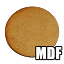 MDF Round Miniature Bases
