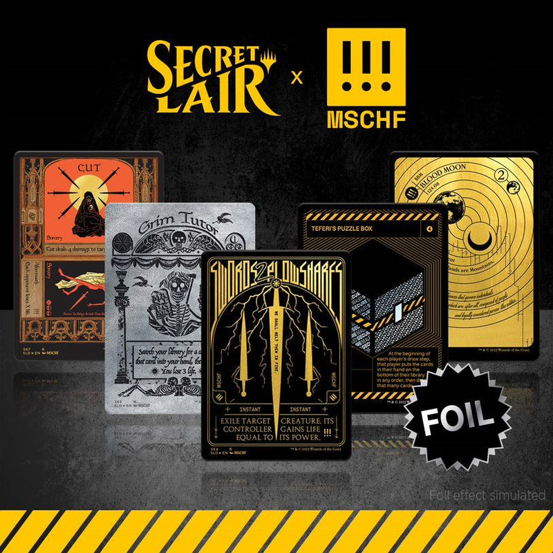 MSCHF - Magic The Gathering Secret Lair Foil Edition