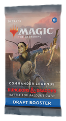 MTG Commander Legends D&D Battle For Baldur's Gate Draft Boosters