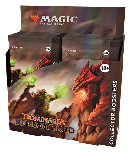 Dominaria Remastered Collector Boosters [Sealed Box]