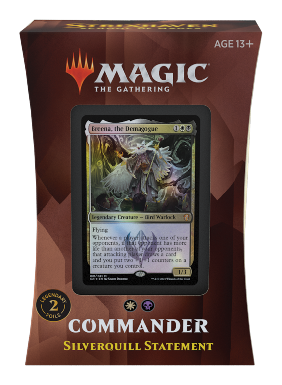 Silverquill Statement - MTG Strixhaven Commander 2021 Deck