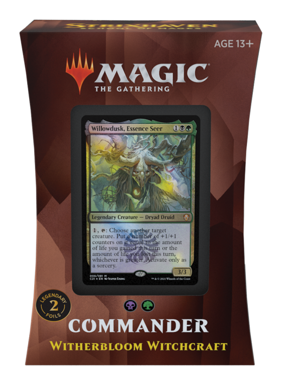 Witherbloom Witchcraft - MTG Strixhaven Commander 2021 Deck