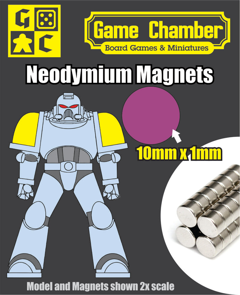 10mm x 1mm Magnets QTY:20
