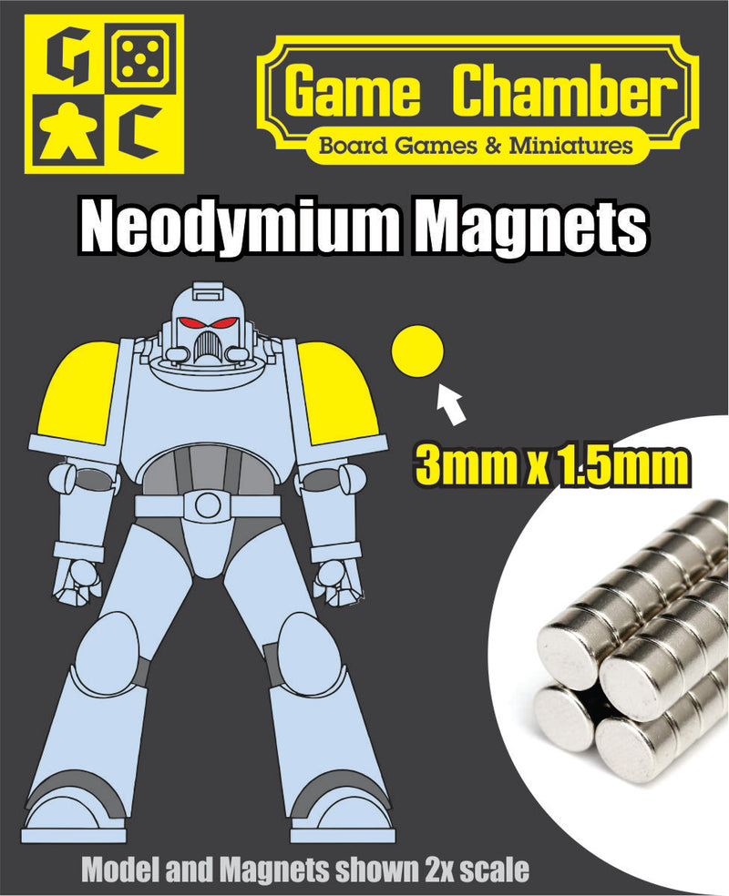 3mm x 1.5mm Magnets QTY:50