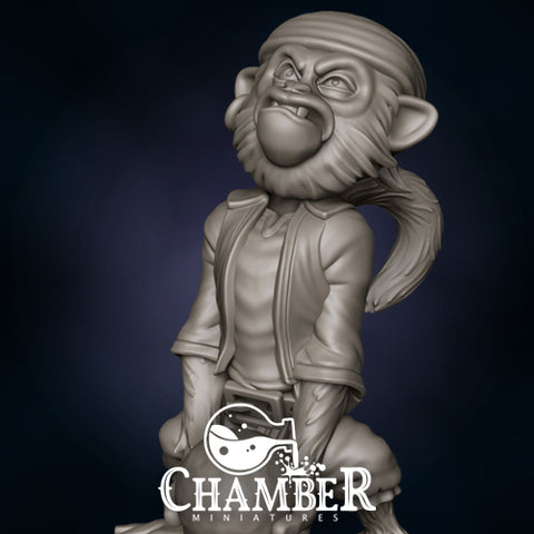 Monkey Armorer - Resin Miniatures