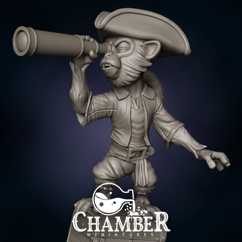 Monkey Lookout - Resin Miniatures