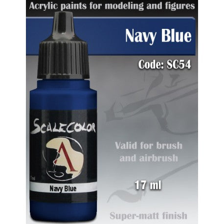 Scale Color Navy Blue