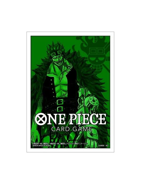 One Piece Card Game Sleeves Green Captain Kid