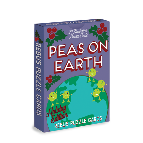 Holiday Puzzle Cards: Peas On Earth