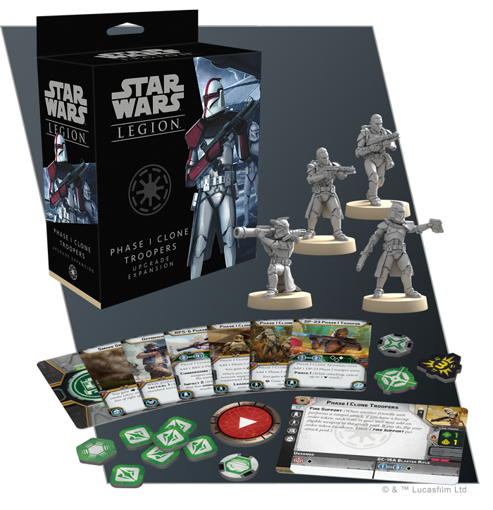 Star Wars Legion - Phase I Clone Troopers Upgrade Expansion