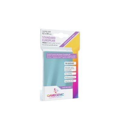 Gamegenic Board Game Sleeves (Size: Purple 62 x 94mm)