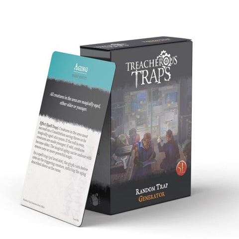 Treacherous Traps Random Trap Generator Deck (5E Compatible)