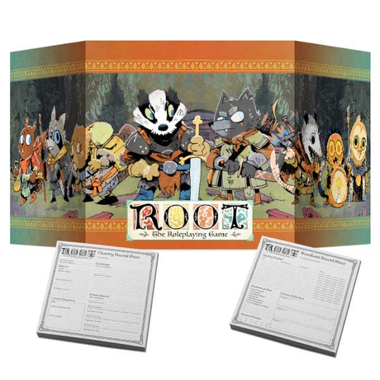 Root The Roleplaying Game GM Screen & Campaign Notepads