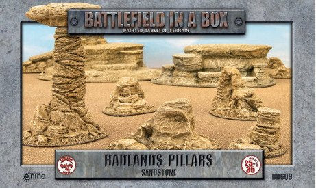 Battlefield In A Box Pillars - Sandstone