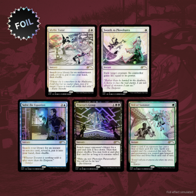 Kamigawa: The Manga: The Cards - Magic The Gathering Secret Lair Drop Foil Edition