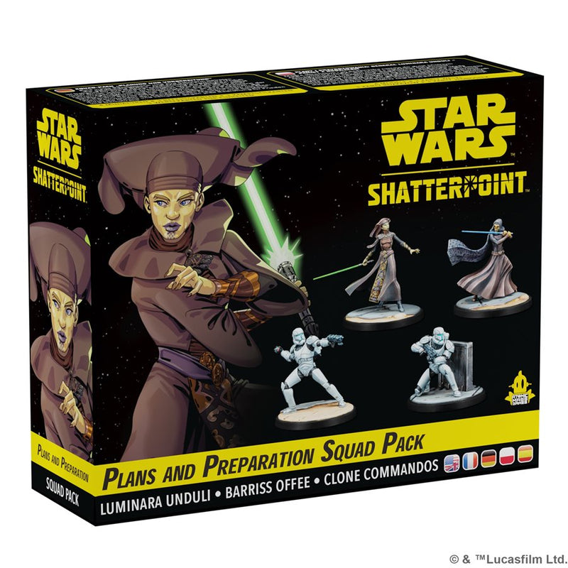 Shatterpoint: 'Plans And Preparation' General Luminara Squad Pack