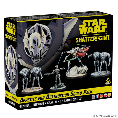 Shatterpoint: 'Appetite For Destruction' General Grievous Squad Pack