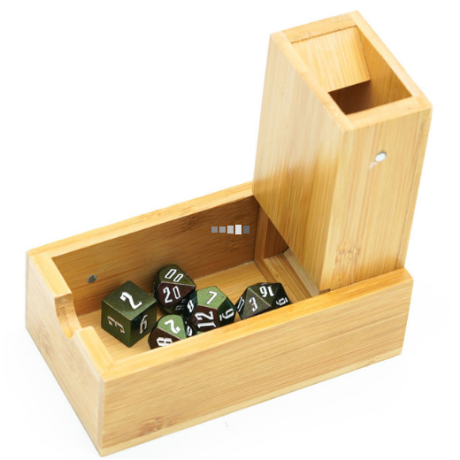 Bamboo Dice Tower