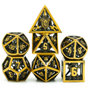 Gold Hollow Paladin Dice Set