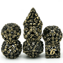 Bronze Hollow Skulls Dice Set