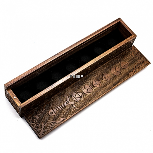 Black Walnut Dice Box