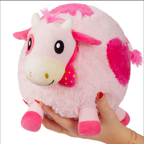 Squishable Mini Strawberry Cow 7"