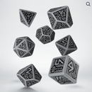Dwarven Dice Set Grey & Black