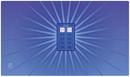 Doctor Who Police Box Stitched Edge Playmat