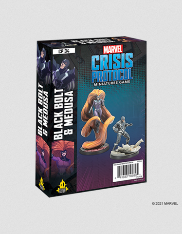Marvel: Crisis Protocol - Black Bolt and Medusa