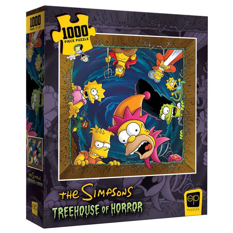 Puzzle 1000: Simpsons "Happy Haunting"