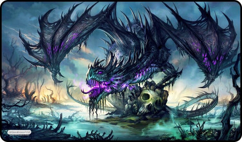 Skull Collector Stitched Edge Playmat