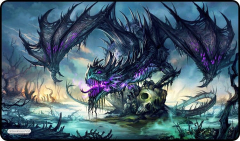 Skull Collector Stitched Edge Playmat