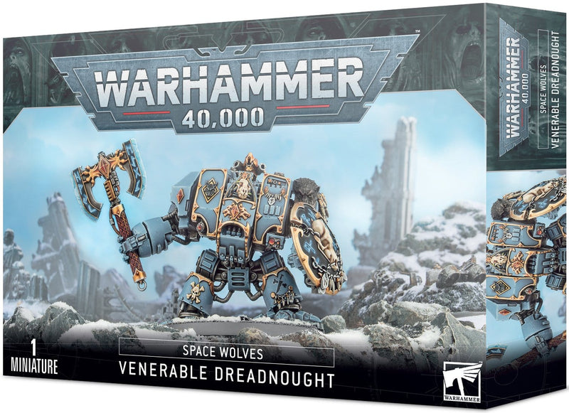 Space Wolves Venerable Dreadnought / Bjorn the Fell-Handed / Muderfang