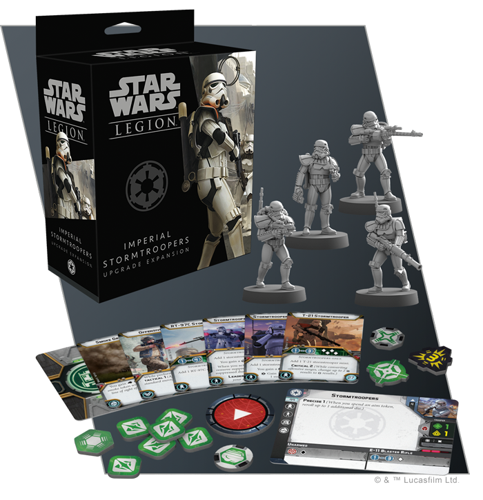 Star Wars Legion - Imperial Stormtrooper  Upgrade Expansion