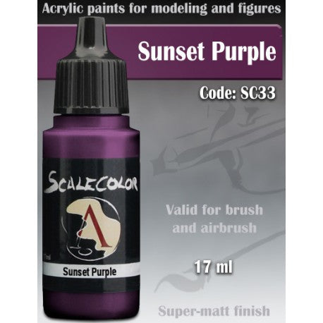Scale Color Sunset Purple
