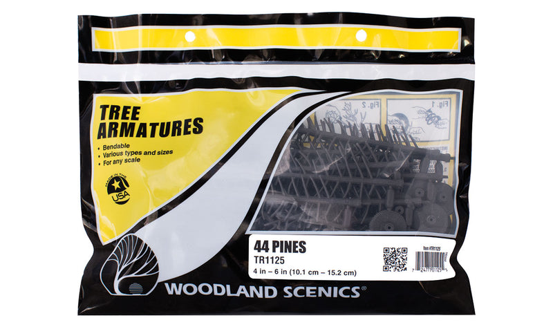 Tree Armatures 44 Pines Trees 4 - 6inch