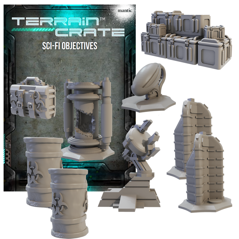 Terrain Crate Sci Fi Objectives