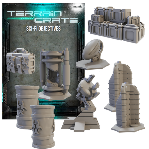 Terrain Crate Sci Fi Objectives