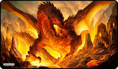 Fire Bringer Stitched Edge Playmat