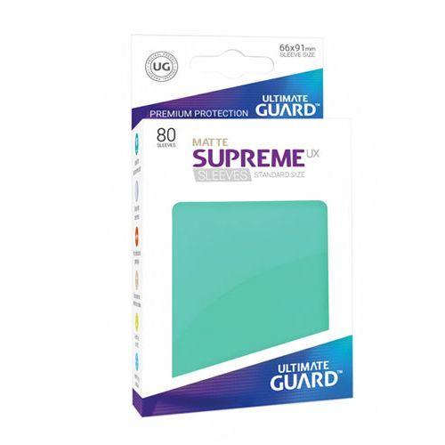 Ultimate Guard Matte Supreme Turquoise UX Sleeves
