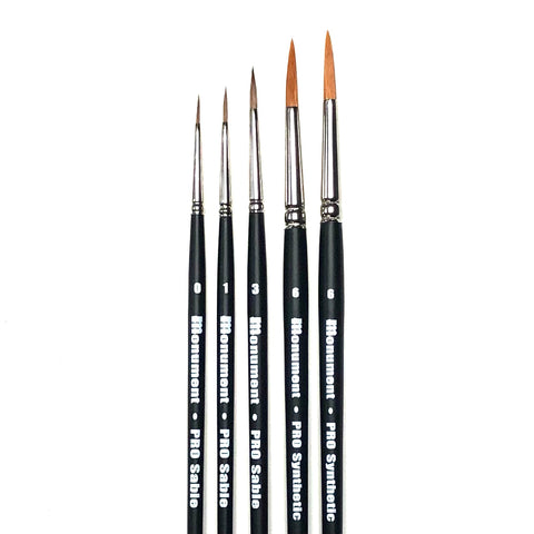 Monument Hobbies Sam Lenz Weapon Rack! Paint Brush Set