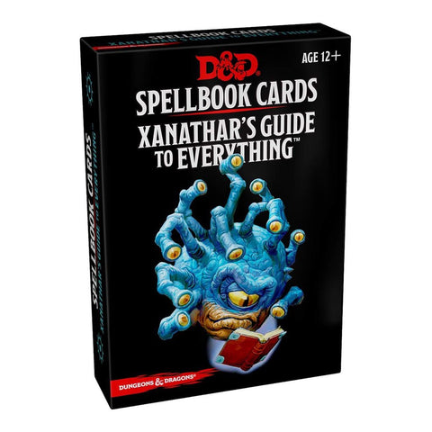 D&D Xanathar's Guide to Everything Spellbook Cards