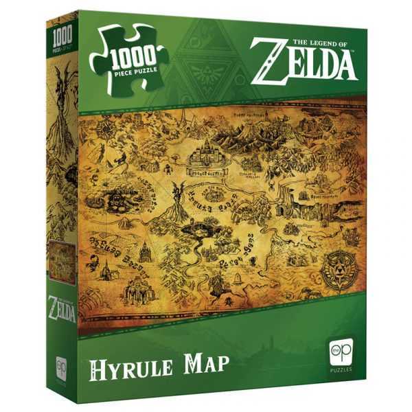 Puzzle 1000: Zelda "Hyrule Map"