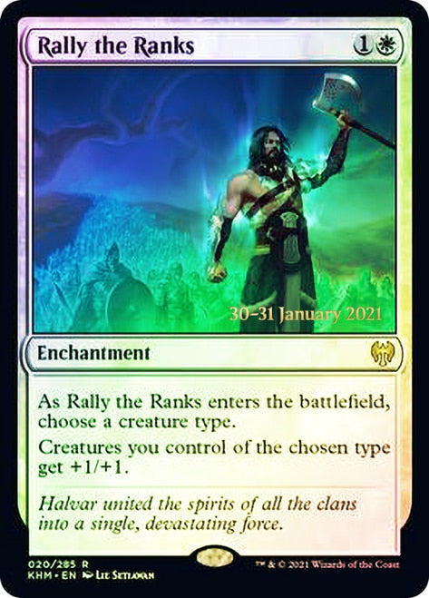 Rally the Ranks  [Kaldheim Prerelease Promos]