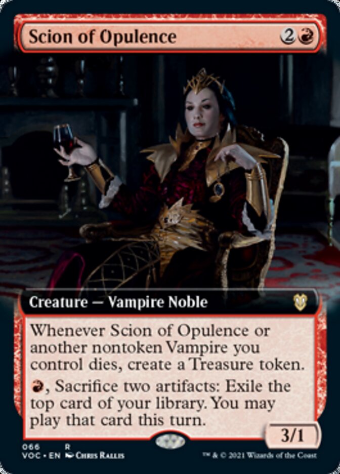 Scion of Opulence (Extended) [Innistrad: Crimson Vow Commander]