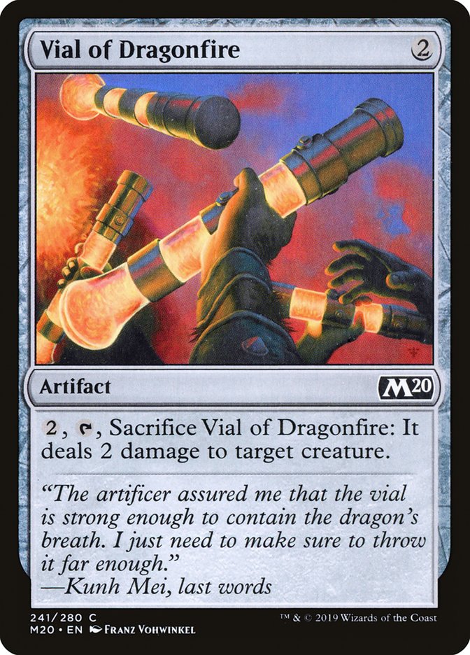 Vial of Dragonfire [Core Set 2020]