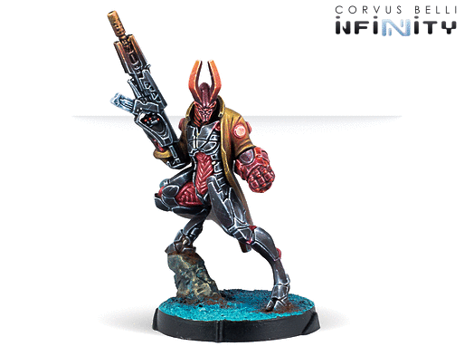 Infinity: CodeOne: Combined Army Agent Dukash (Multi Rifle)