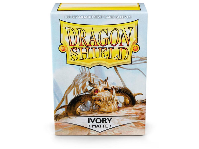 Dragon Shield Matte Sleeve - Ivory 100ct