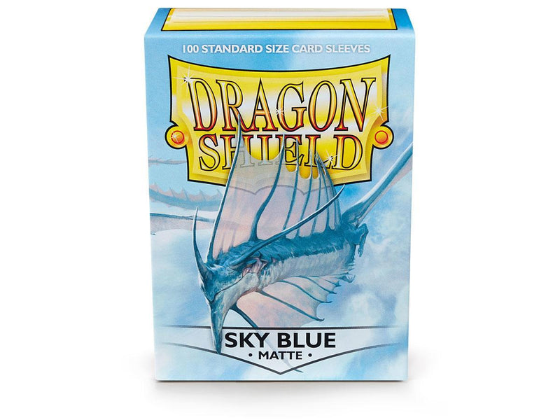 Dragon Shield Matte Sleeve - Sky Blue 100ct