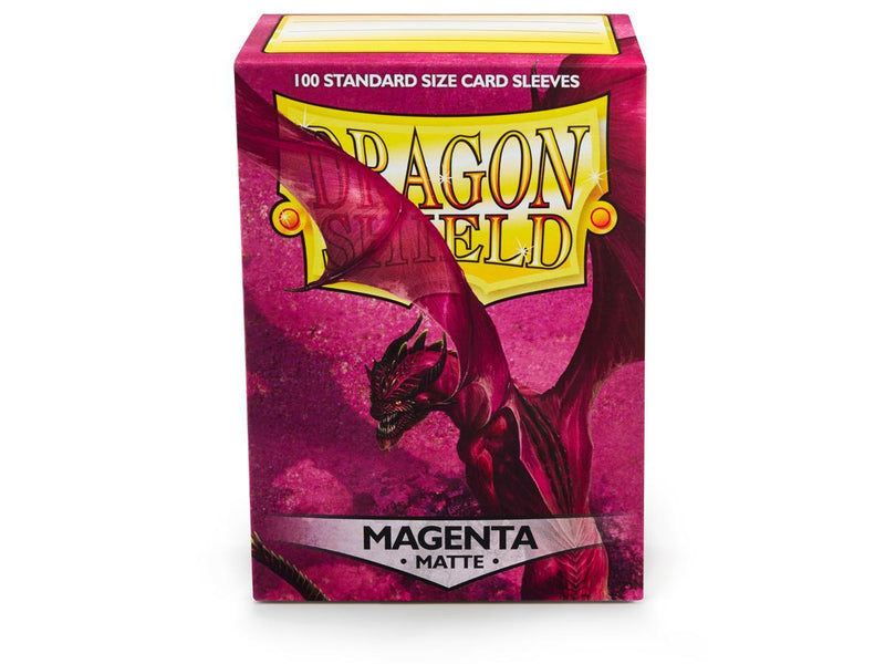 Dragon Shield Matte Sleeve - Magenta 100ct